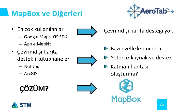 Map. Box ve Diğerleri • En çok kullanılanlar – Google Maps i. OS SDK