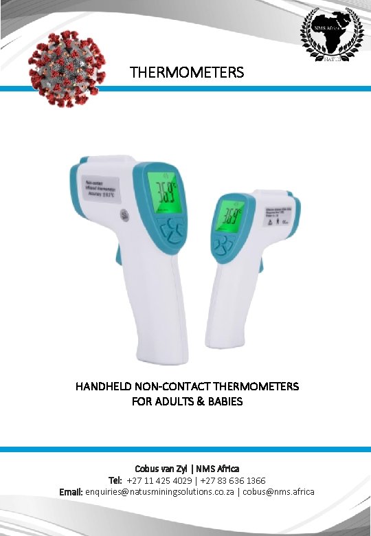 THERMOMETERS HANDHELD NON-CONTACT THERMOMETERS FOR ADULTS & BABIES 500 ml squirt bottle 250 ml