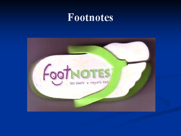 Footnotes 