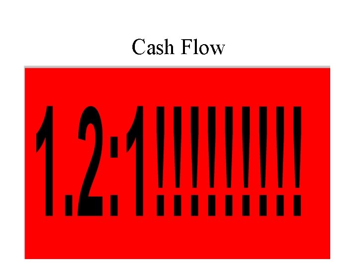 Cash Flow 