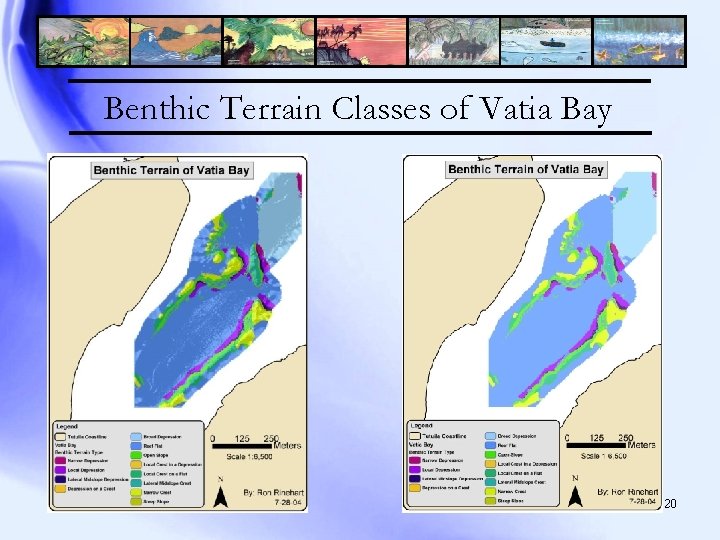 Benthic Terrain Classes of Vatia Bay 20 