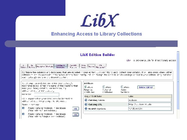 Enhancing Access to Library Collections 