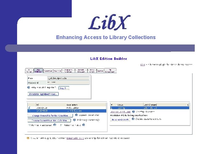 Enhancing Access to Library Collections 