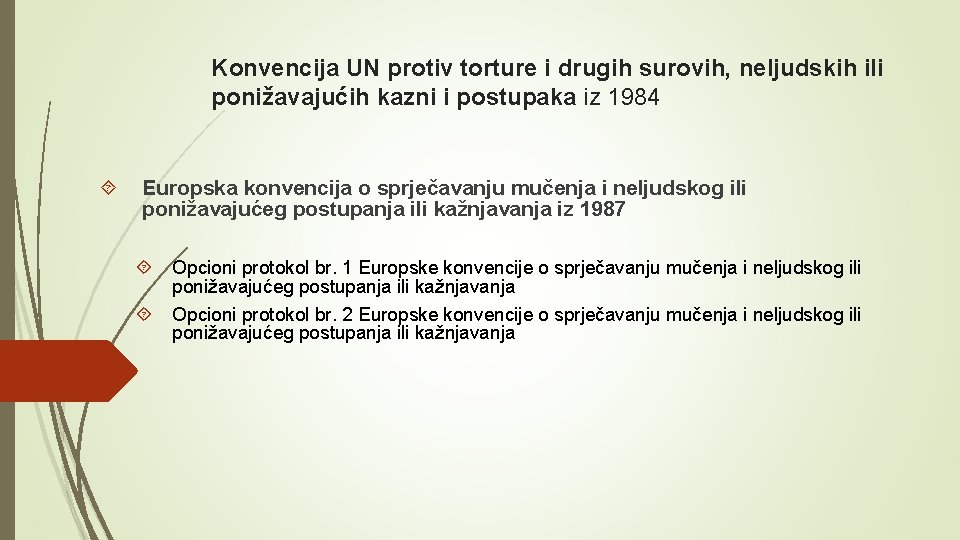 Konvencija UN protiv torture i drugih surovih, neljudskih ili ponižavajućih kazni i postupaka iz