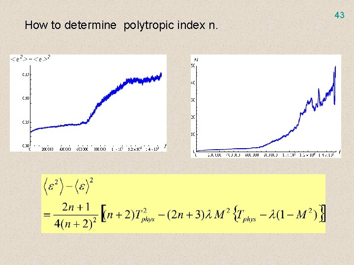 How to determine polytropic index n. 43 