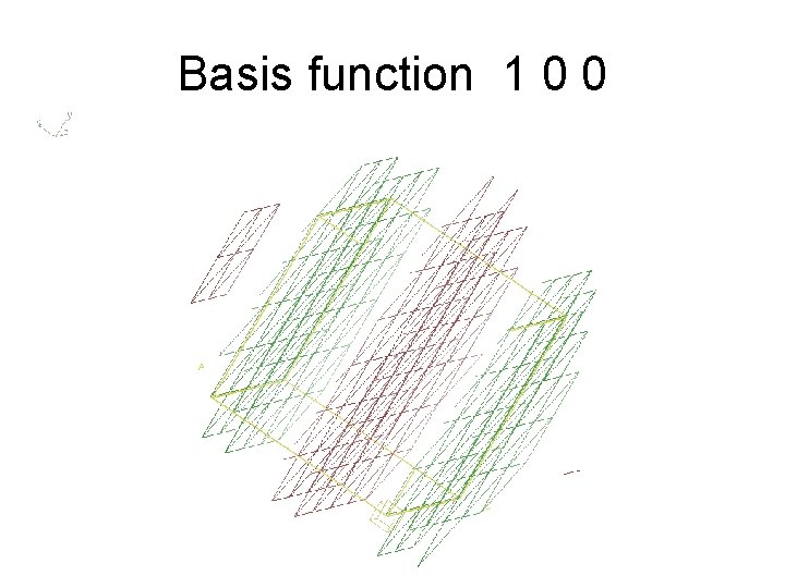 Basis function 1 0 0 