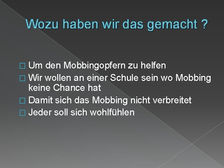 Wie Wehre Ich Mich Gegen Mobbing slidetodoc.com
