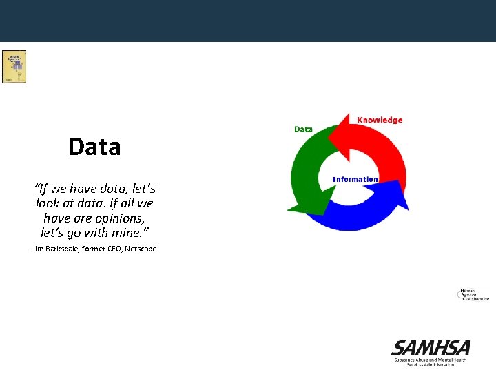 Data “If we have data, let’s look at data. If all we have are
