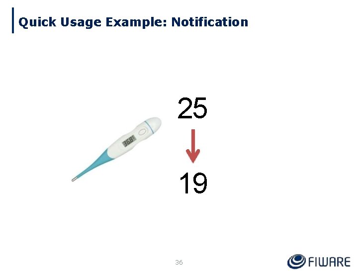 Quick Usage Example: Notification 25 19 36 