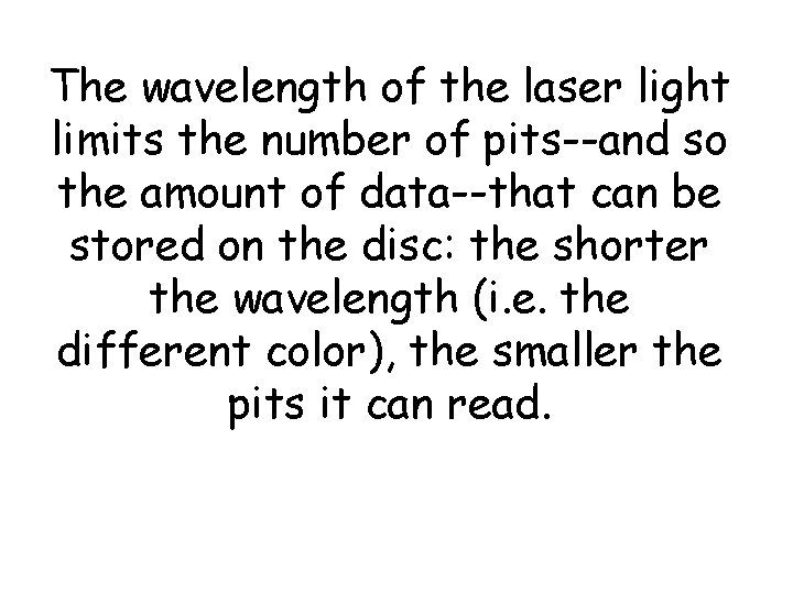 What is the Physics Behind Blueray Laser Disc