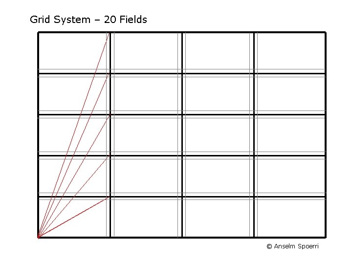 Grid System – 20 Fields © Anselm Spoerri 