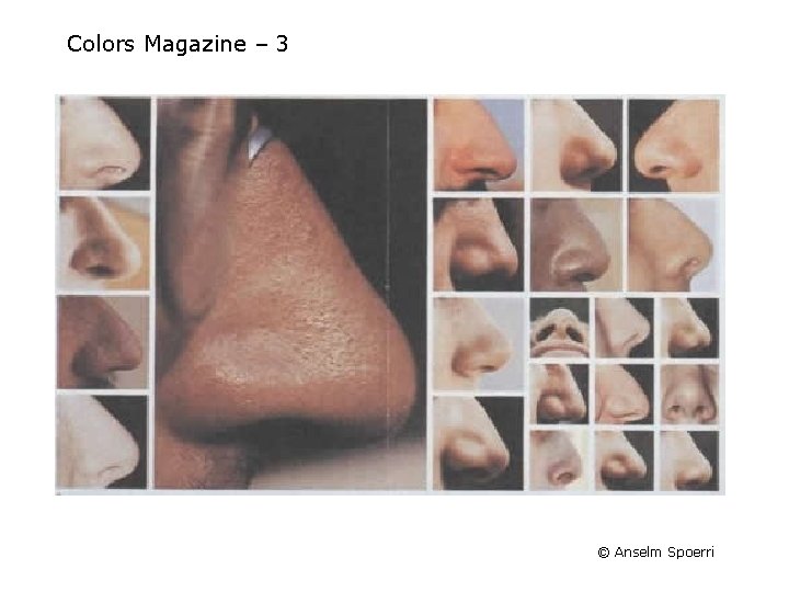 Colors Magazine – 3 © Anselm Spoerri 