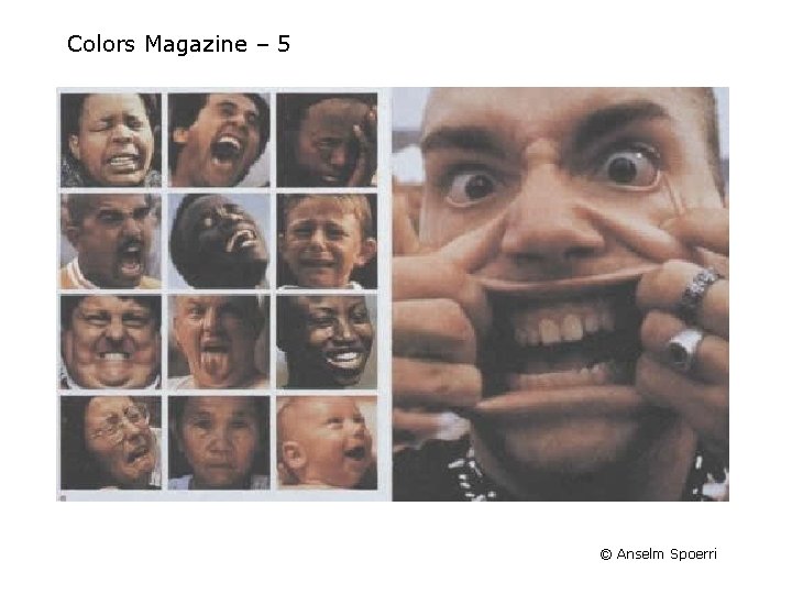 Colors Magazine – 5 © Anselm Spoerri 