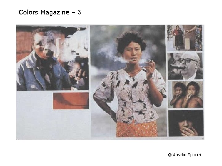 Colors Magazine – 6 © Anselm Spoerri 