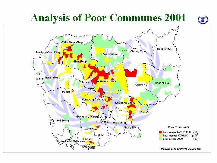 Analysis of Poor Communes 2001 