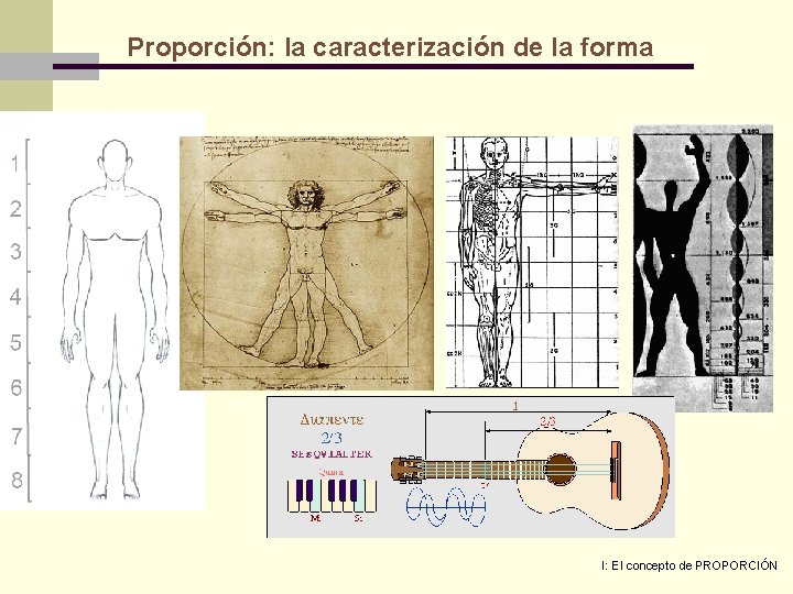 Proporción: la caracterización de la forma I: El concepto de PROPORCIÓN 