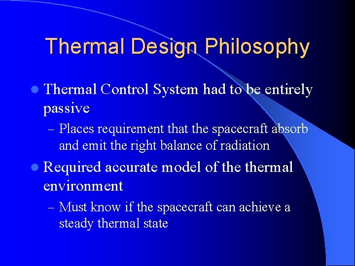 Thermal Modeling of the CX Satellite Jacob Boettcher