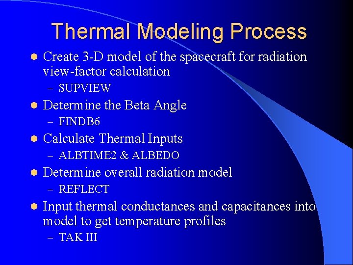 Thermal Modeling of the CX Satellite Jacob Boettcher