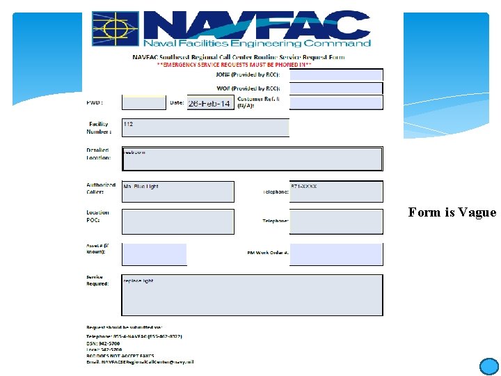 Form is Vague 