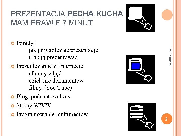 PREZENTACJA PECHA KUCHA MAM PRAWIE 7 MINUT Porady: jak przygotować prezentację i jak ją