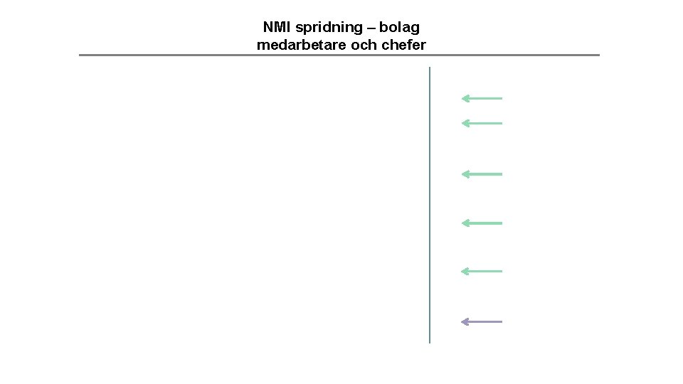 NMI spridning – bolag medarbetare och chefer 