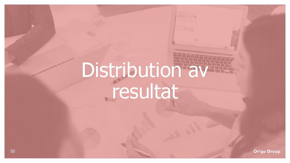 Distribution av resultat 58 