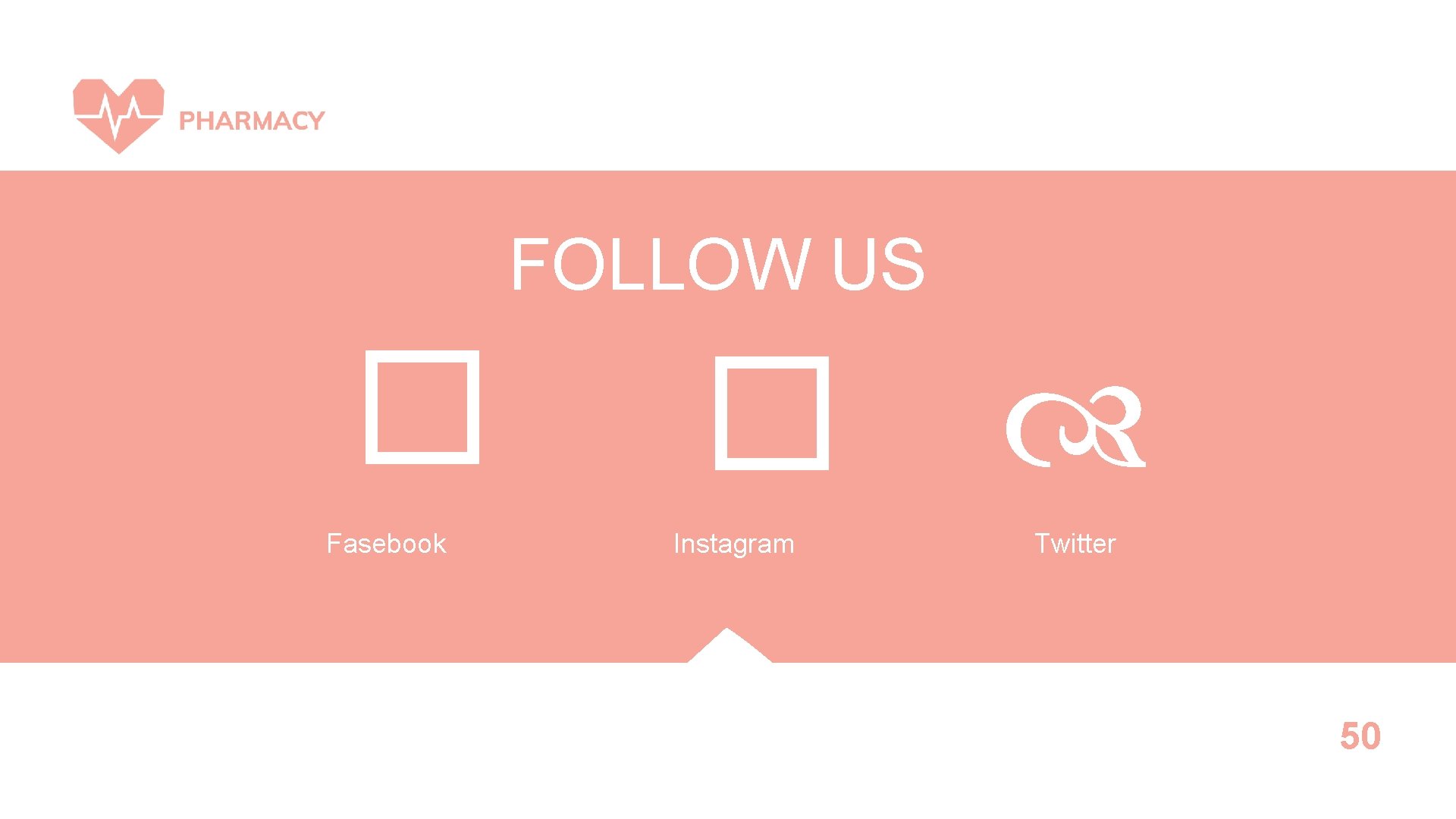 FOLLOW US � Fasebook � Instagram Twitter 50 
