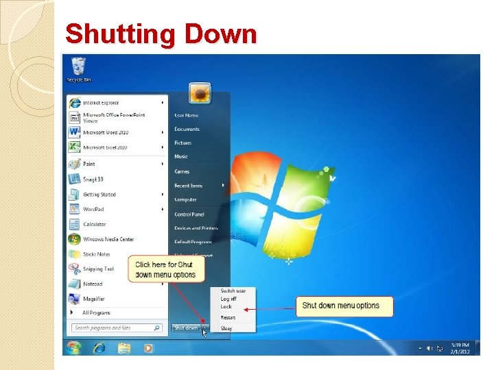Shutting Down Shutting Down