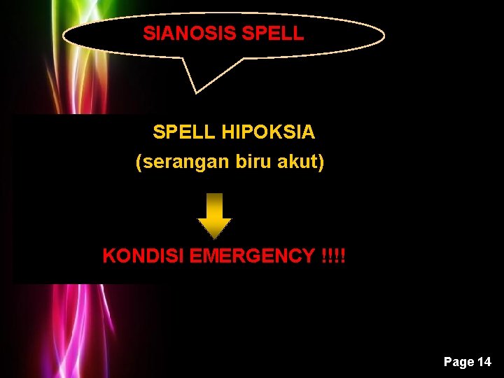 SIANOSIS SPELL HIPOKSIA (serangan biru akut) KONDISI EMERGENCY !!!! Page 14 SIANOSIS SPELL HIPOKSIA (serangan biru akut) KONDISI EMERGENCY !!!! Page 14