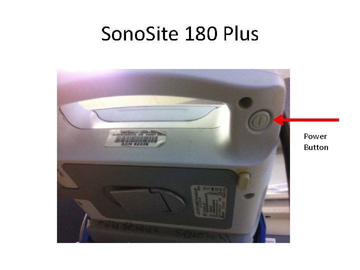 Sono. Site 180 Plus Power Button 