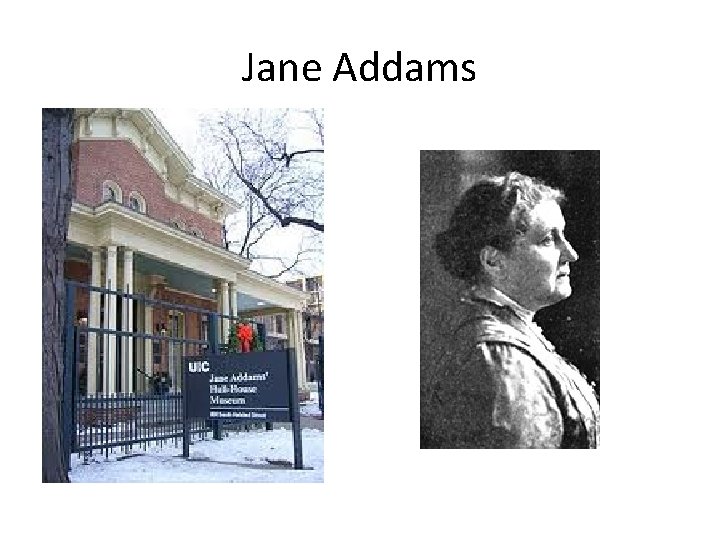 Jane Addams 