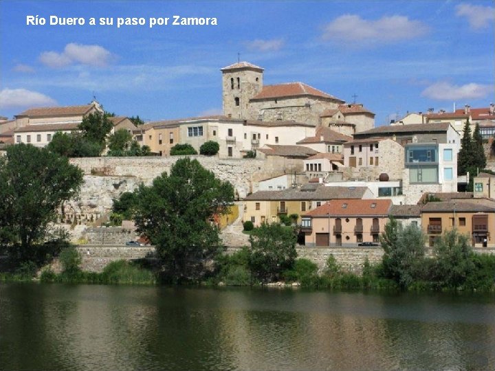 Río Duero a su paso por Zamora 