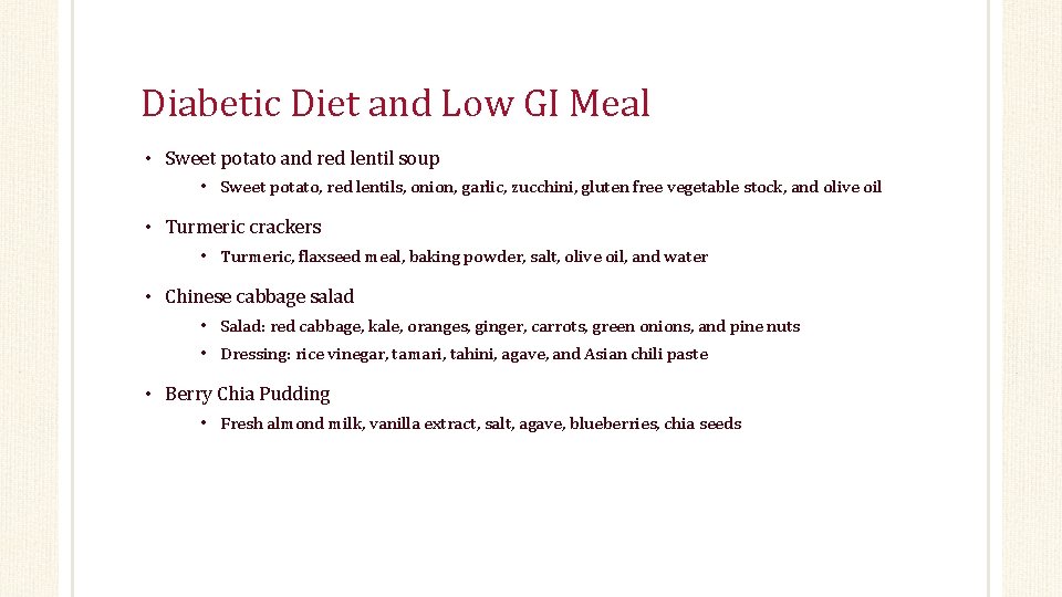 Diabetic Diet and Low GI Meal • Sweet potato and red lentil soup •