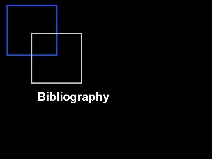 Bibliography 