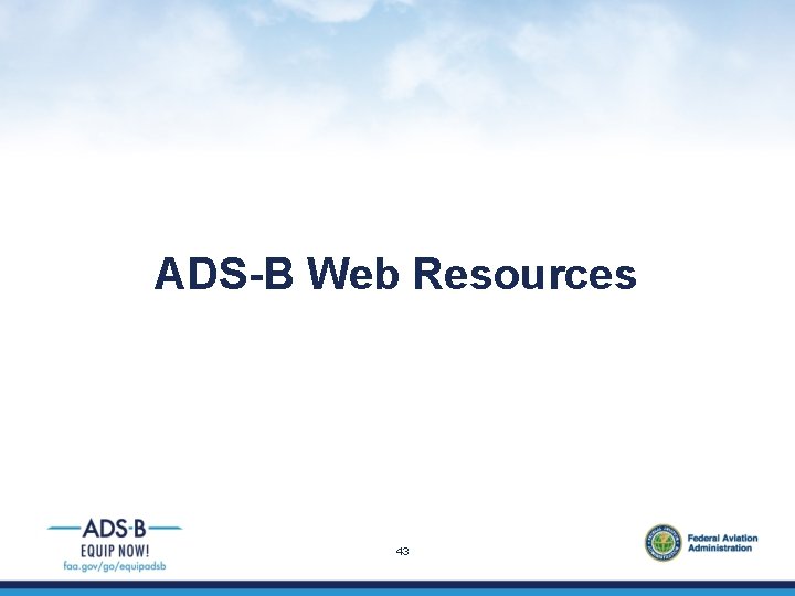 ADS-B Web Resources 43 