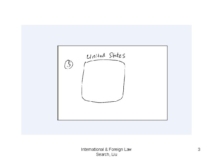 International & Foreign Law Search, Liu 3 