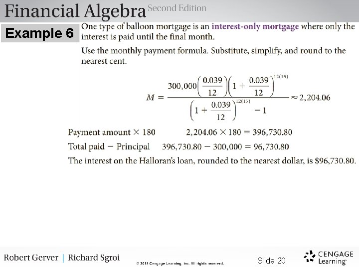 Example 6 Slide 20 