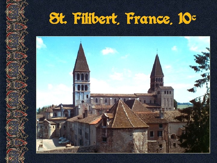 St. Filibert, France, 10 c 