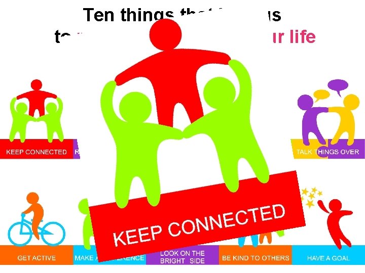 Ten things that help us to navigate the river of our life 