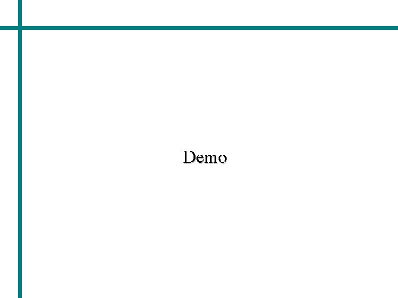 Demo 