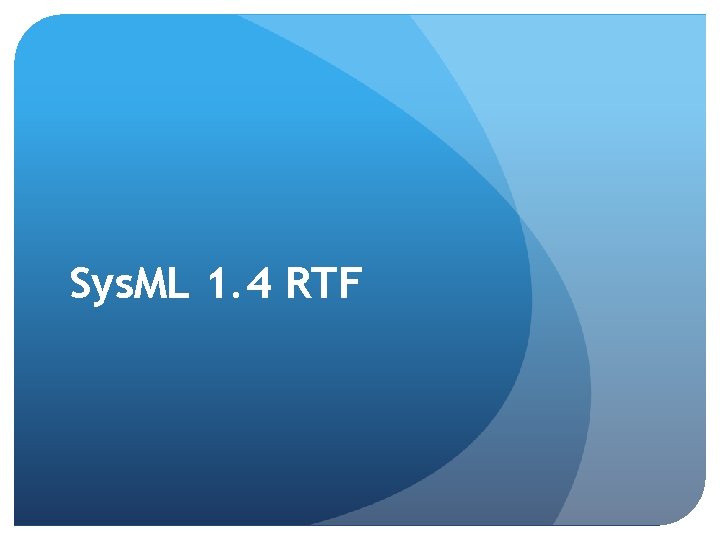 Sys. ML 1. 4 RTF 