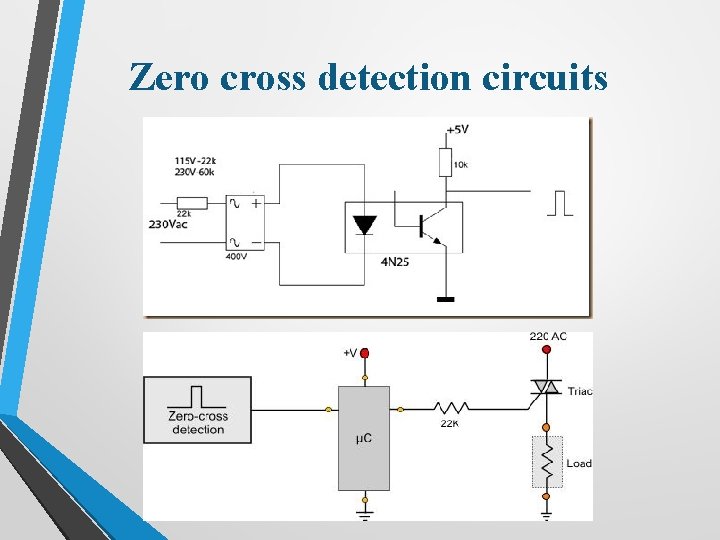 Zero cross detection circuits 