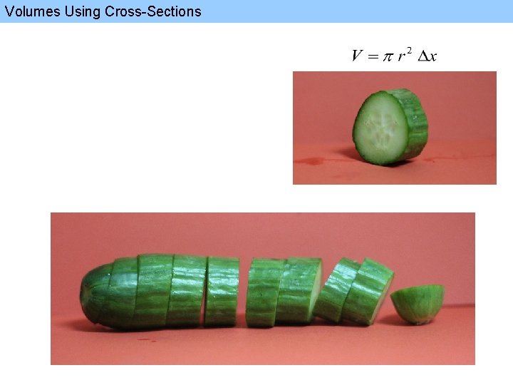 Volumes Using Cross-Sections 