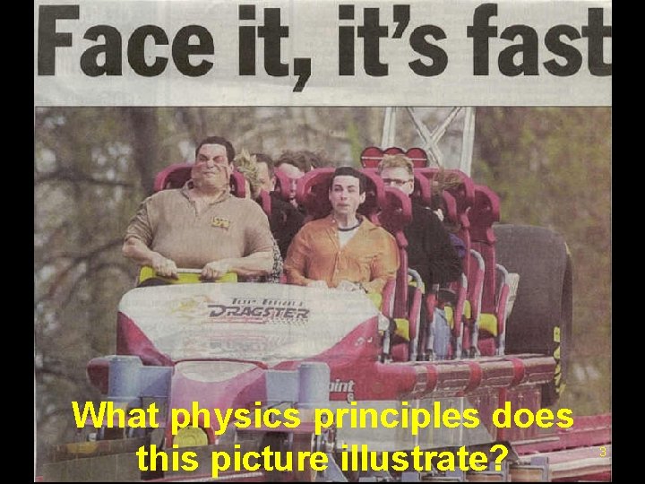 What physics principles does this picture illustrate? 3 