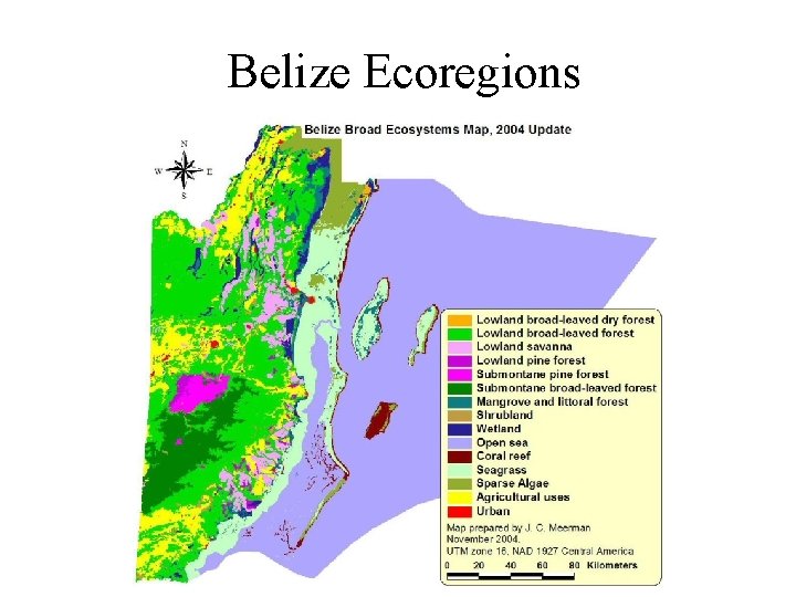 Belize Ecoregions 