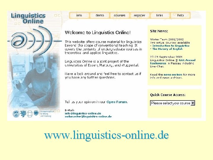 www. linguistics-online. de 
