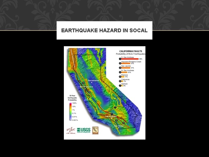 EARTHQUAKE HAZARD IN SOCAL 