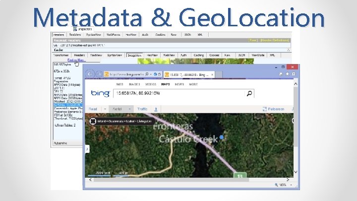 Metadata & Geo. Location 