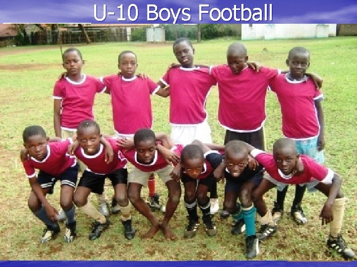 U-10 Boys Football 