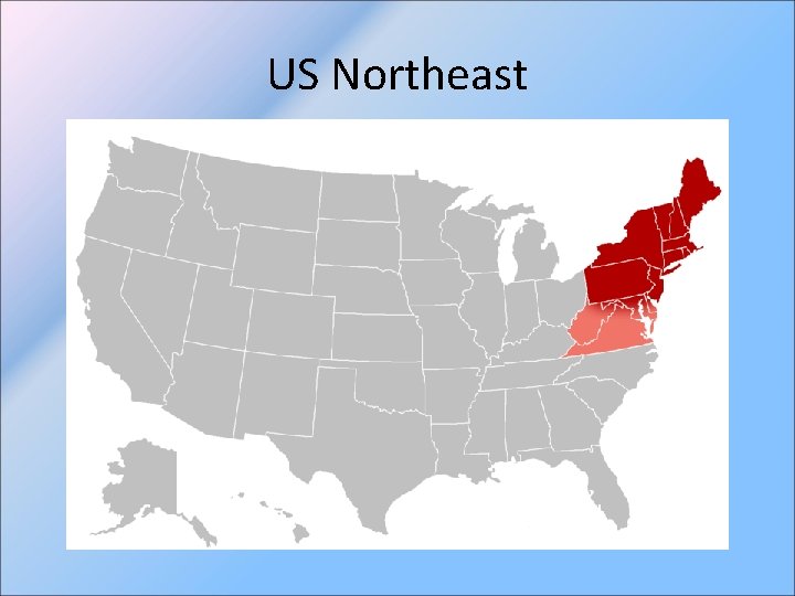 US Northeast 
